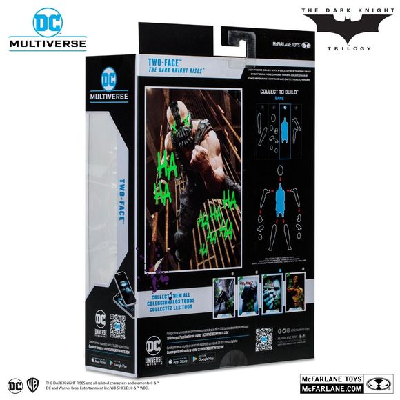 DC Multiverse McFarlane Gold Label Jokerized Two-Face Exclusive 7" Collection - Picture 7 of 7